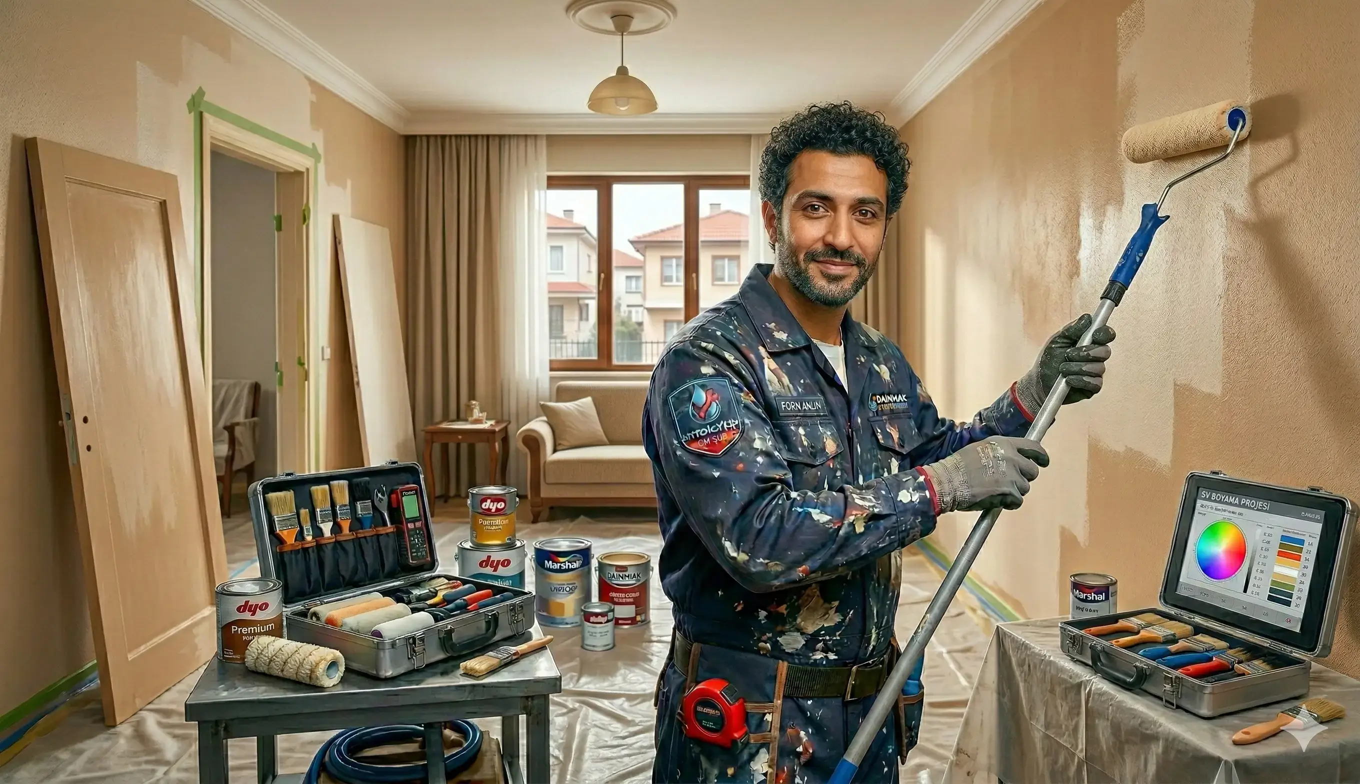 Boya Ustası hizmeti