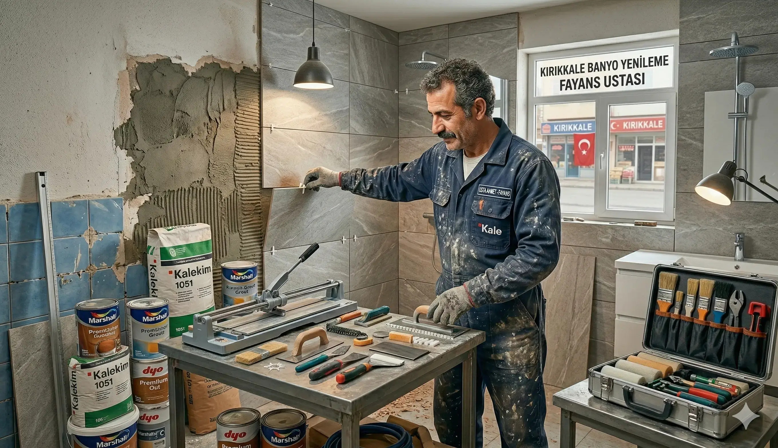 Fayans Ustası hizmeti